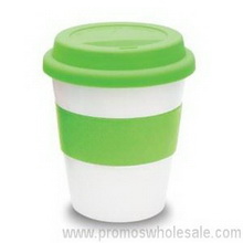 White Ceramic Takeaway Cup images