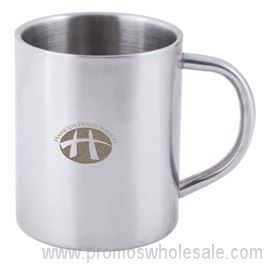 Stainless Steel  Double Wall Barrel Mug