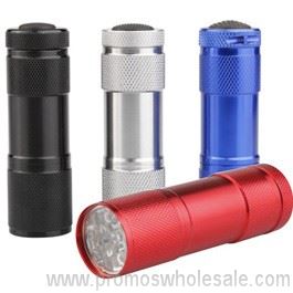 9 LED Aluminum Torch