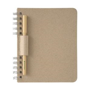 Cuaderno de notas cartón reciclado