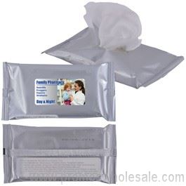 Anti bacterianas toallitas en bolsa X 10