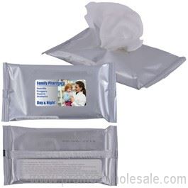 Anti bactériennes lingettes en sachet X 10