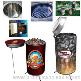 Can Cooler and Can Grill Set
