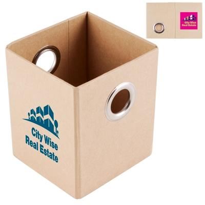 Pliage porte-stylo en carton / organisateur