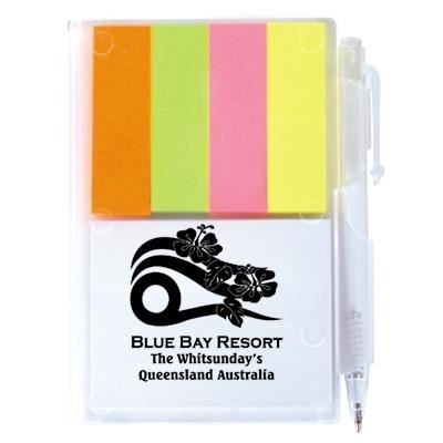 Saku Buddy Notepad dan Noteflags dengan pena