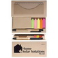 Cardboard Note Holder Set with Pen small picture