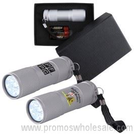 The Tube Silver Aluminium Led Torch