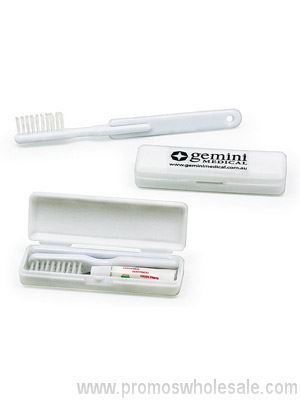 Caja de pasta y cepillo de dientes de viaje