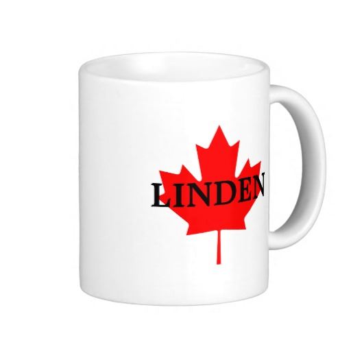 LINDEN CLASSIC WHITE COFFEE MUG