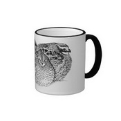 Bob White Quail Ringer Coffee Mug images