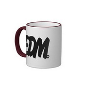 EDM Letters Ringer Coffee Mug images