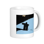 Inukshuk of the Coastal Mountains Classic White Coffee Mug images