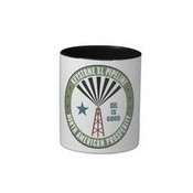 Keystone Pipeline XL caneca de café de dois tons images