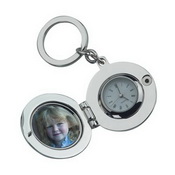 Picture Locket with Clock Keyring images