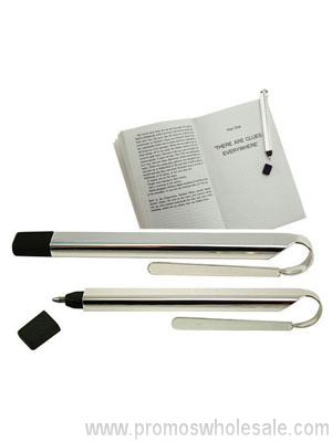 Pen with Bookmark