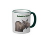 Newfoundland Moose Souvenir Ringer Coffee Mug small picture
