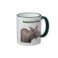 Newfoundland alces recuerdo timbre taza de café small picture