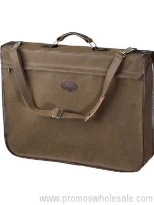 Brown suit bag