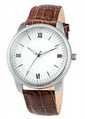 Brun cuir hommes &#39; s Watch small picture