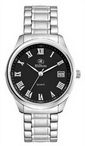 Polished Silver Mens Watch small picture