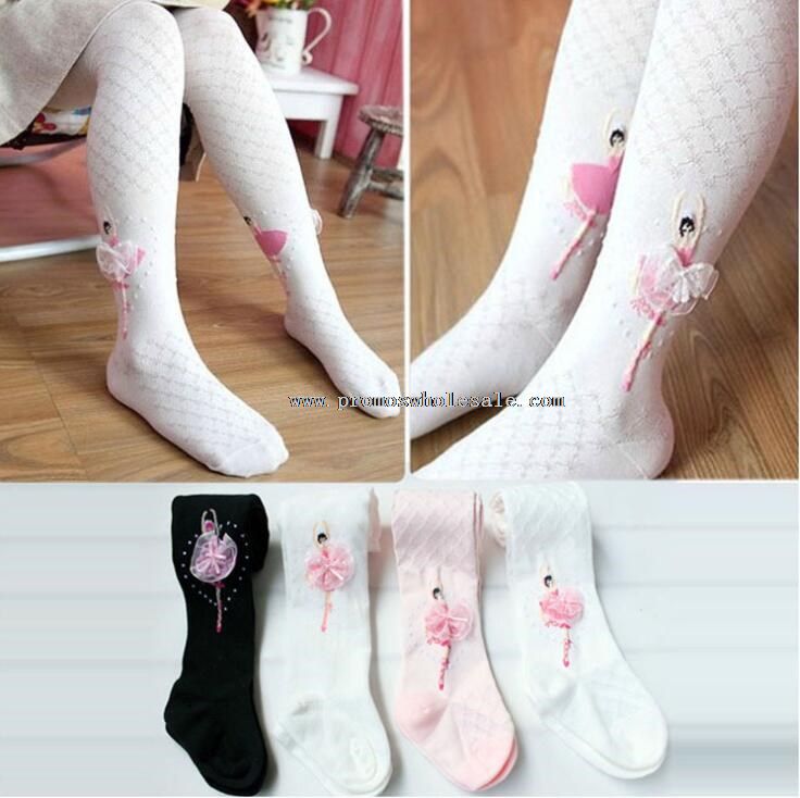 calcetines de ballet las niñas panty-hose