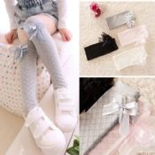 chaussettes princesse en coton bowknot images