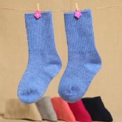 ensfarvet baby sokker images