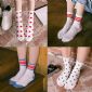 φανταχτερά γυναίκες κάλτσες με μοτίβο πολύχρωμο μόδας small picture