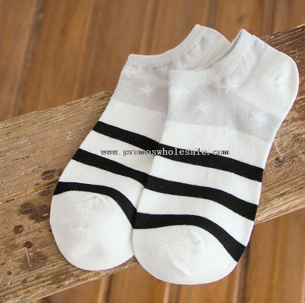 chaussettes en coton femmes de bateau