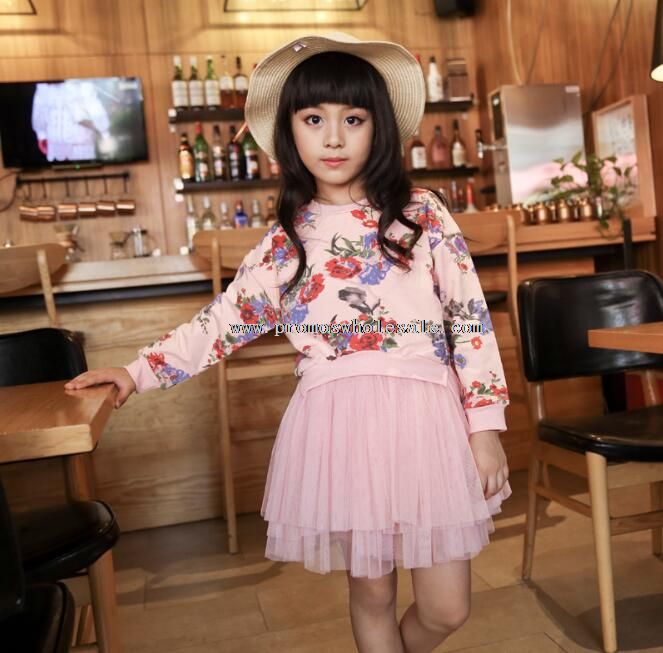 robe de fille d’enfants