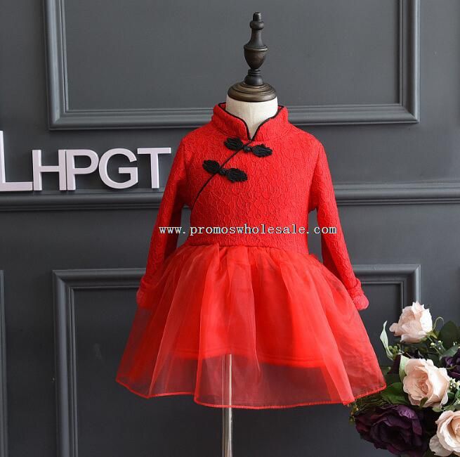 Chinese style kid fashion dress