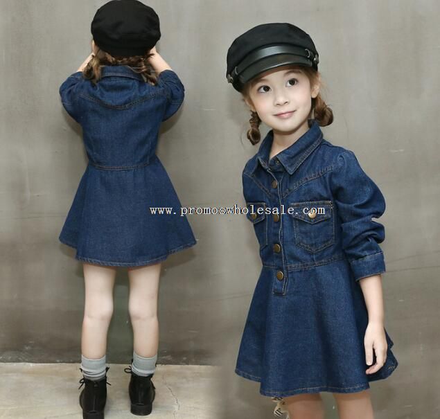 vestidos de jeans para niñas