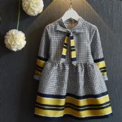 bowknot collar girls party dresses images