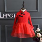 Chinese style kid fashion dress images