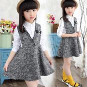 kids birthday cotton linen vest dresses images