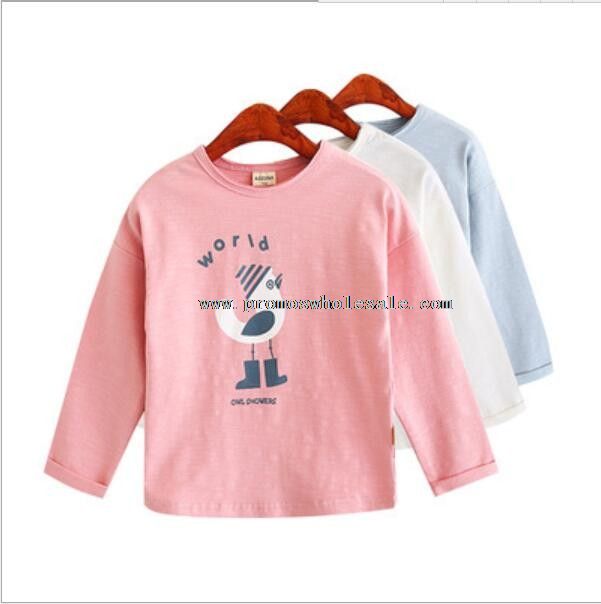 cotton cartoon kids t shirt