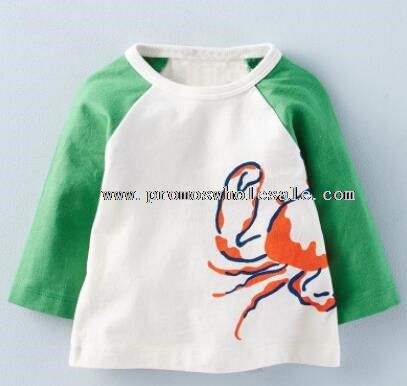 cotton mix long sleeve t-shirt