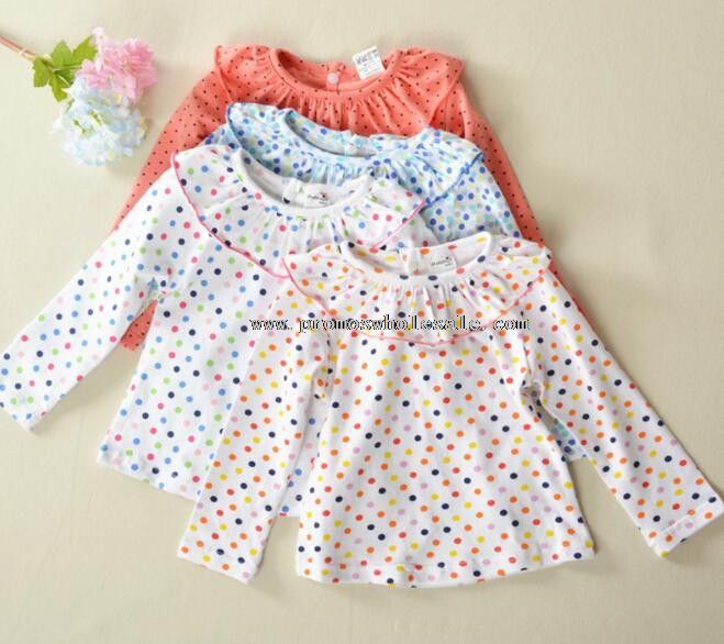 Cotton t-shirt untuk anak perempuan