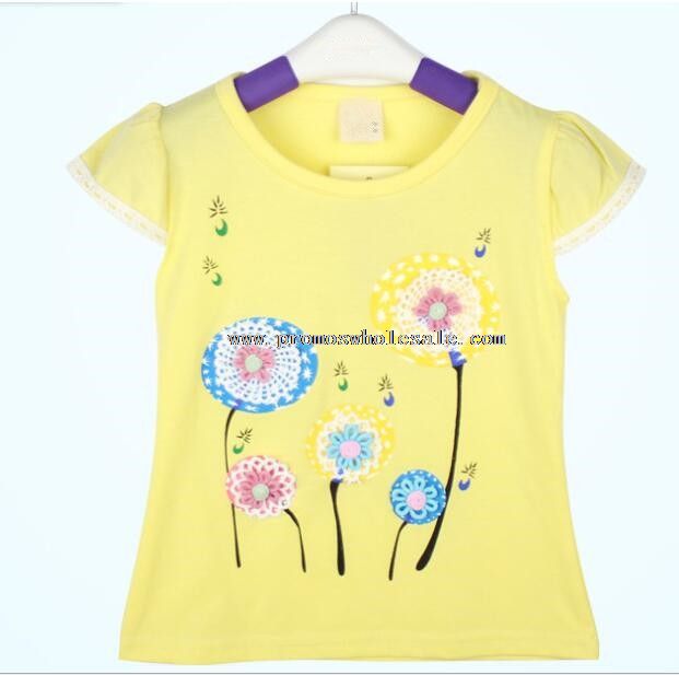 ragazze manica corta t-shirt