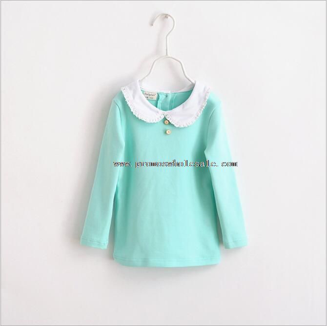 Child kosong t shirt lengan panjang shirt