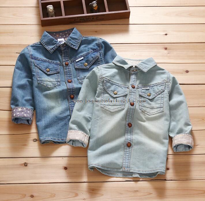 long sleeve fashion children boys shirts