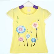 t-shirt de filles manches courtes images