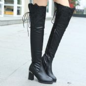 lady over knee boots images