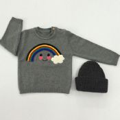 o-neck knitted sweater images