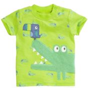 short sleeve europe style children boys cotton t-shirts images