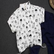 enfants été vêtements casual T-shirts images