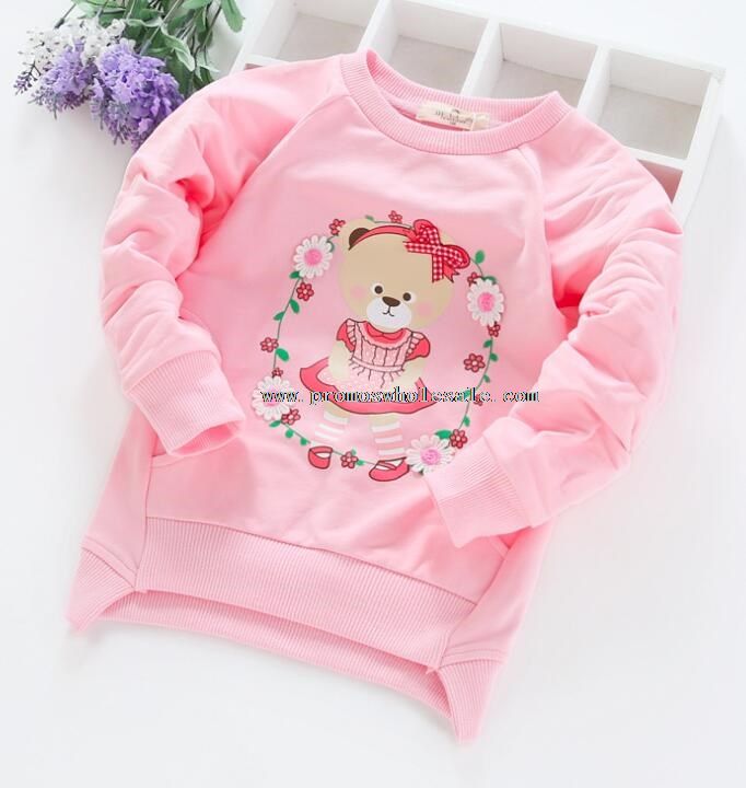 Round collar children clothing