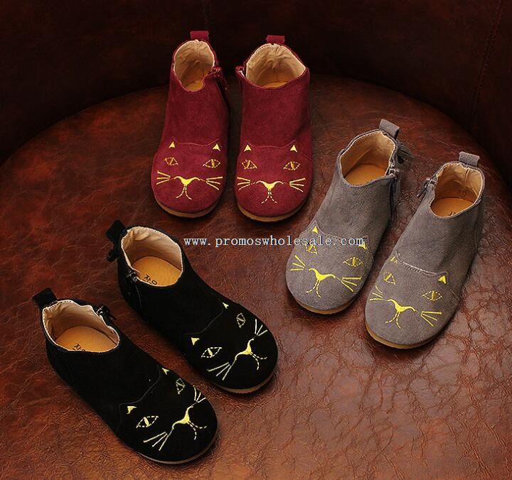 cat head baby shoes