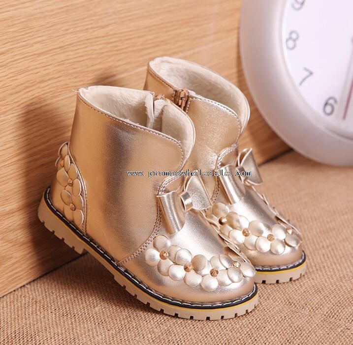 anak-anak gadis boots musim dingin