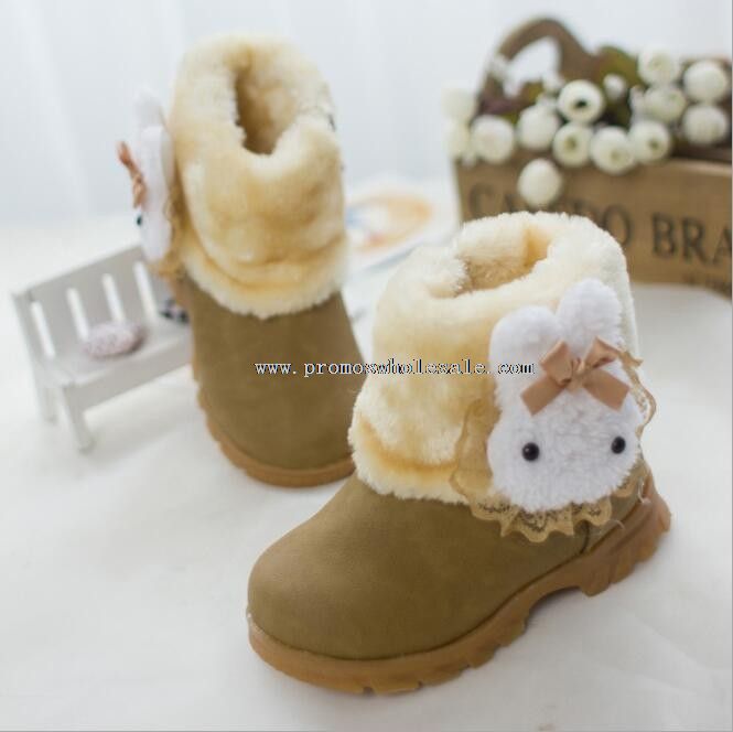 botas de neve de criança